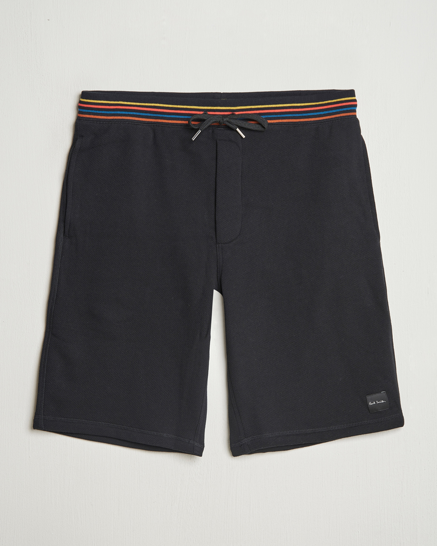 Homme | Shorts | Paul Smith | Artist Rib Sweatshorts Black