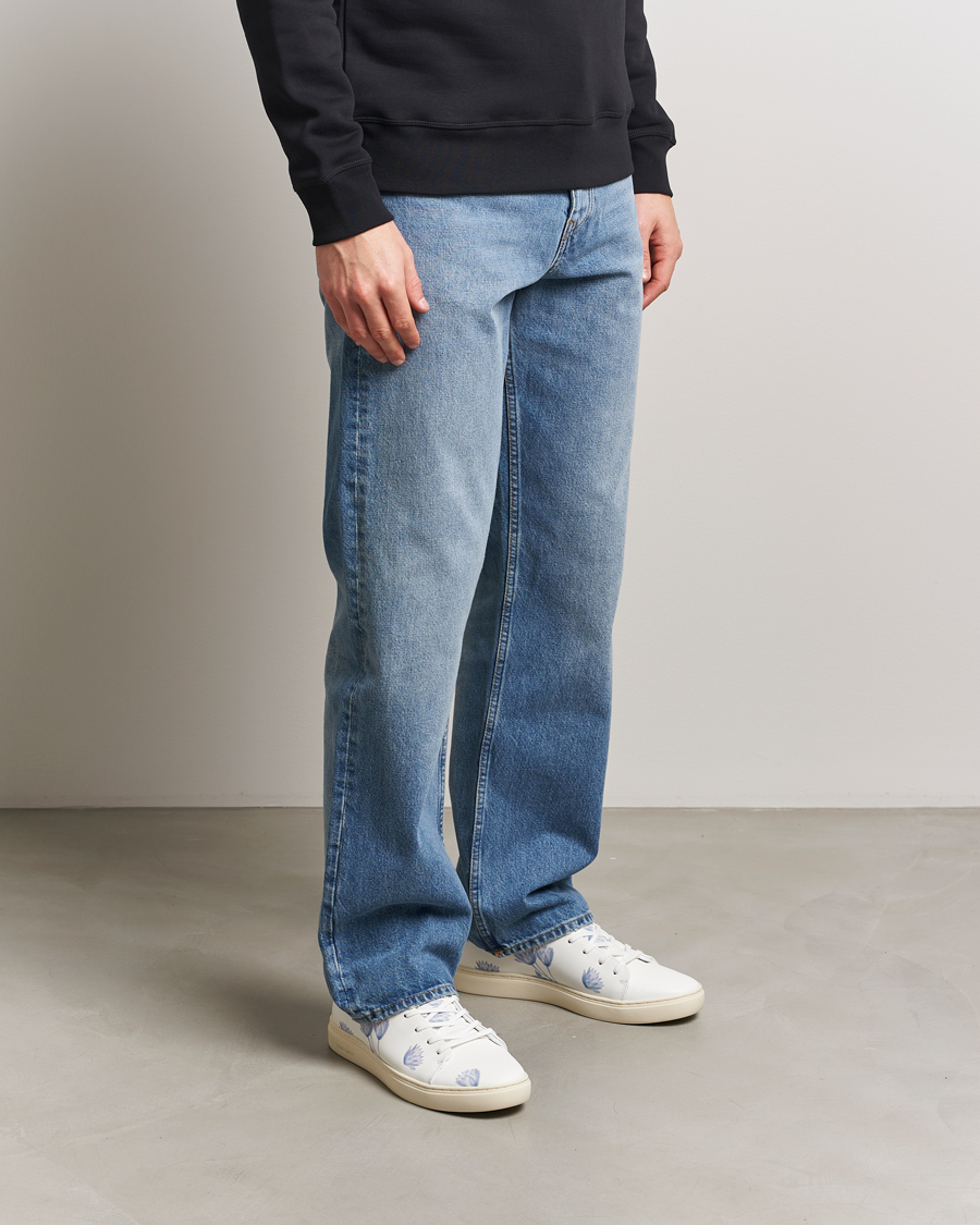 Homme | PS Paul Smith Lee Flower Print leather Sneaker White | PS Paul Smith | Lee Flower Print leather Sneaker White