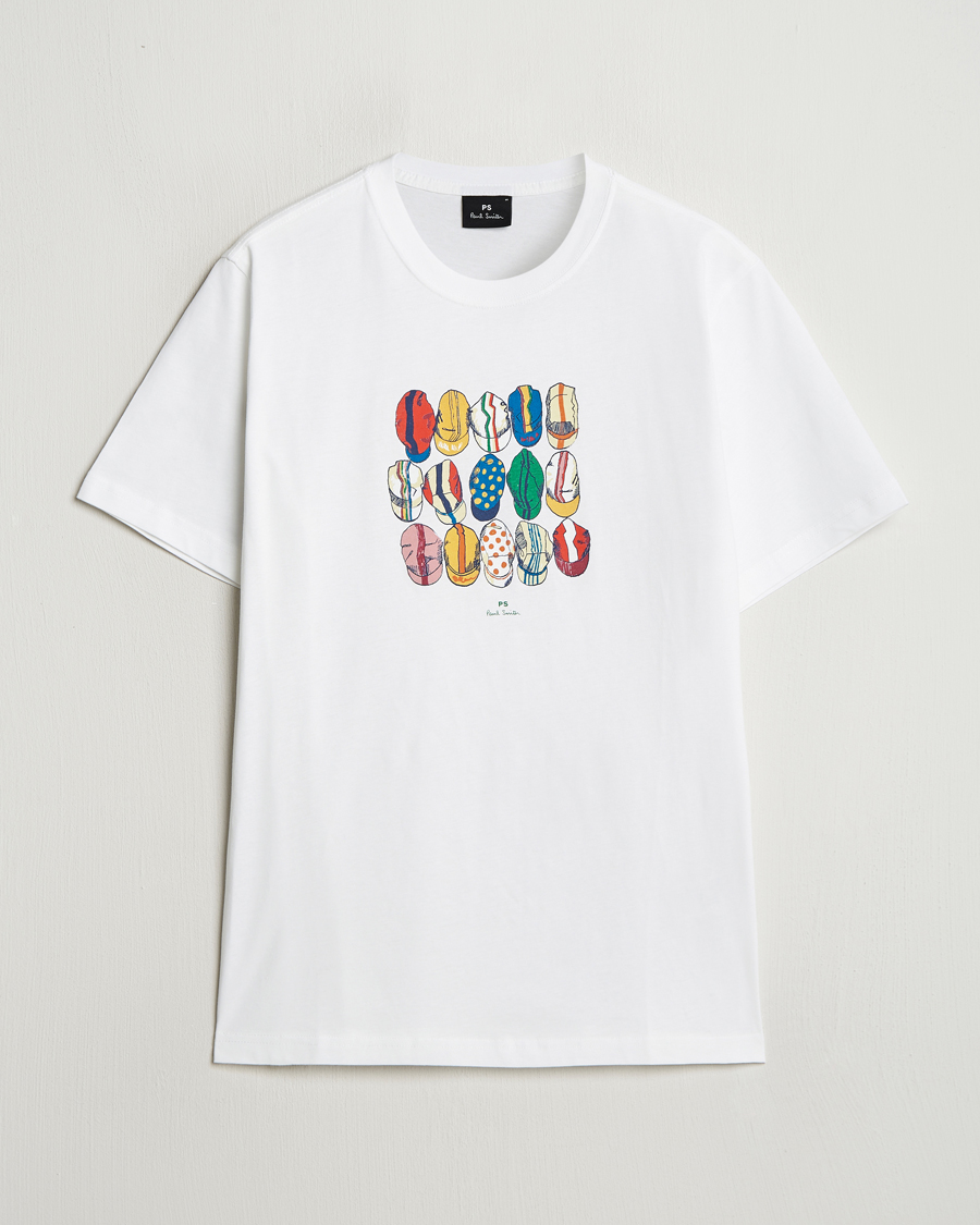 Homme | T-shirts | PS Paul Smith | Casquettes Crew Neck T-Shirt White
