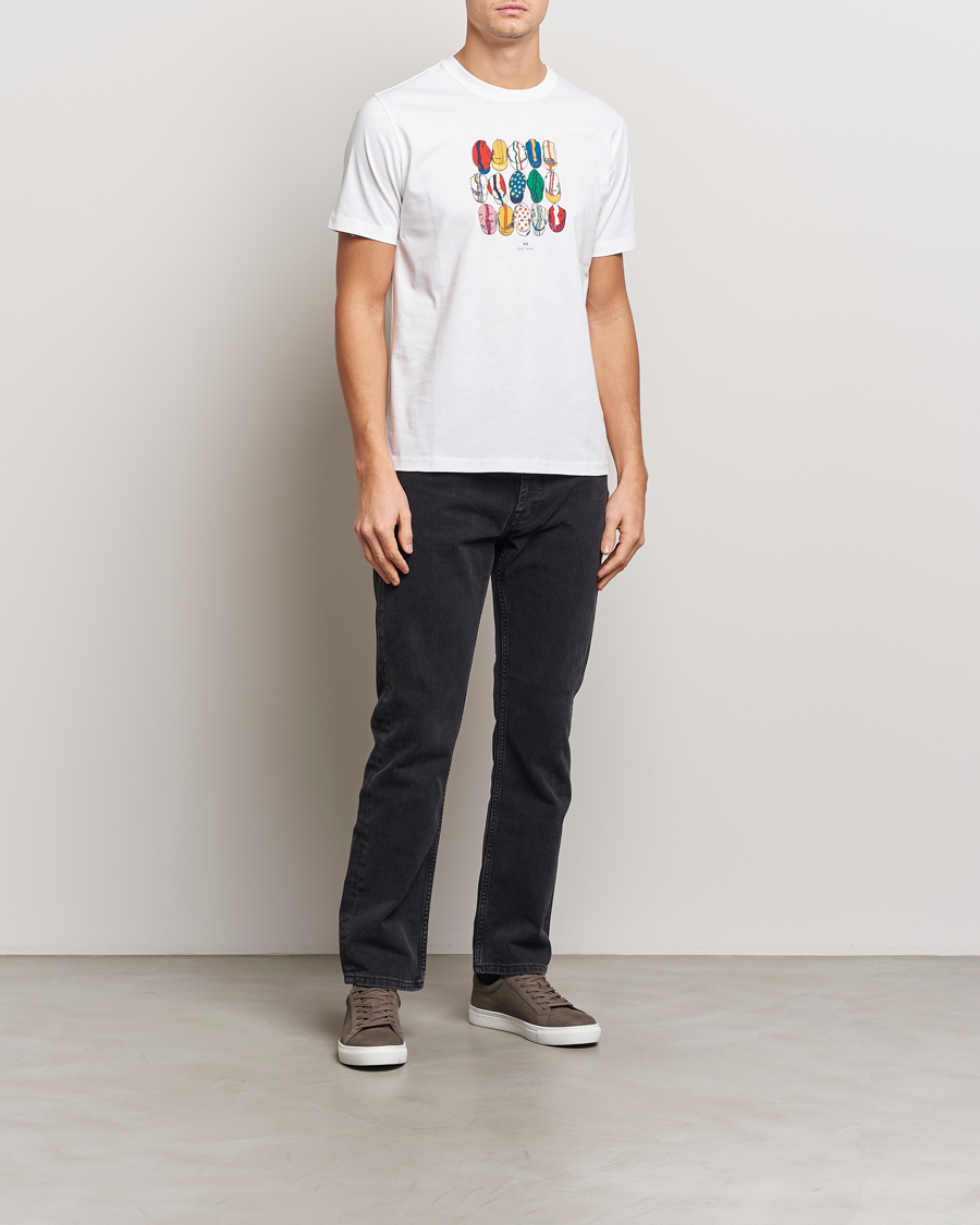 Homme | T-shirts | PS Paul Smith | Casquettes Crew Neck T-Shirt White