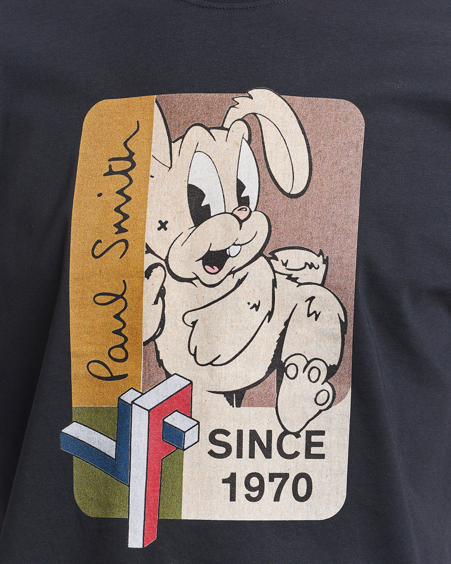 Homme | T-shirts | PS Paul Smith | 70's Bunny Crew Neck T-Shirt Navy