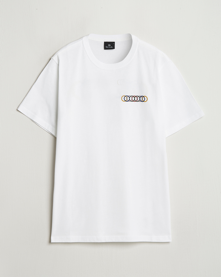 Homme | T-shirts | PS Paul Smith | Multi Circles Crew Neck T-Shirt White