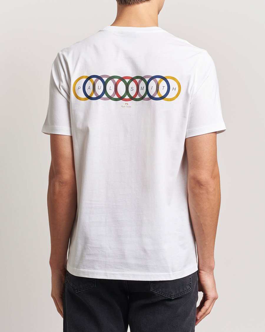 Homme | T-shirts | PS Paul Smith | Multi Circles Crew Neck T-Shirt White