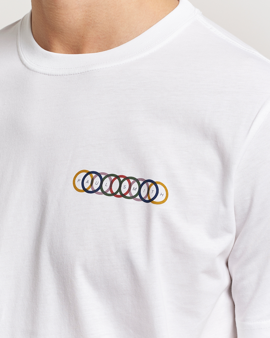 Homme | T-shirts | PS Paul Smith | Multi Circles Crew Neck T-Shirt White