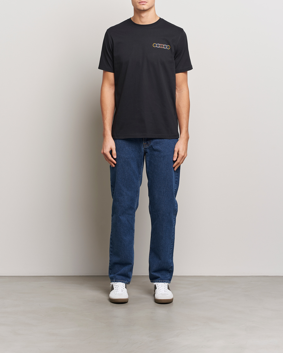 Homme | T-shirts | PS Paul Smith | Multi Circles Crew Neck T-Shirt Black