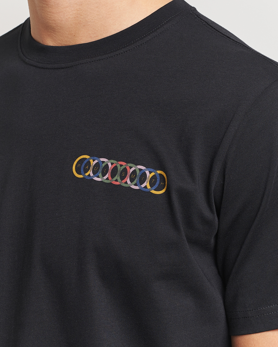 Homme | T-shirts | PS Paul Smith | Multi Circles Crew Neck T-Shirt Black