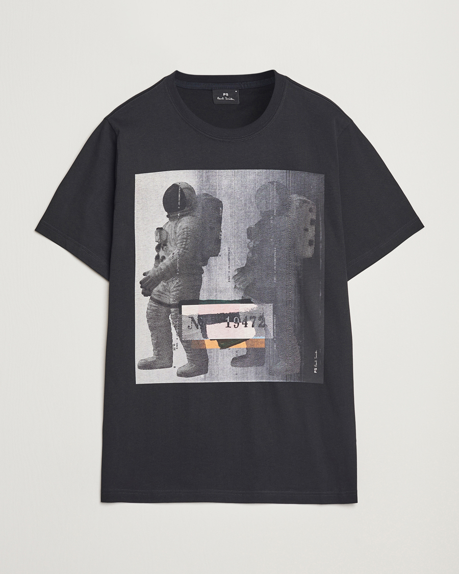 Homme | T-shirts | PS Paul Smith | Astronaut Crew Neck T-Shirt Black