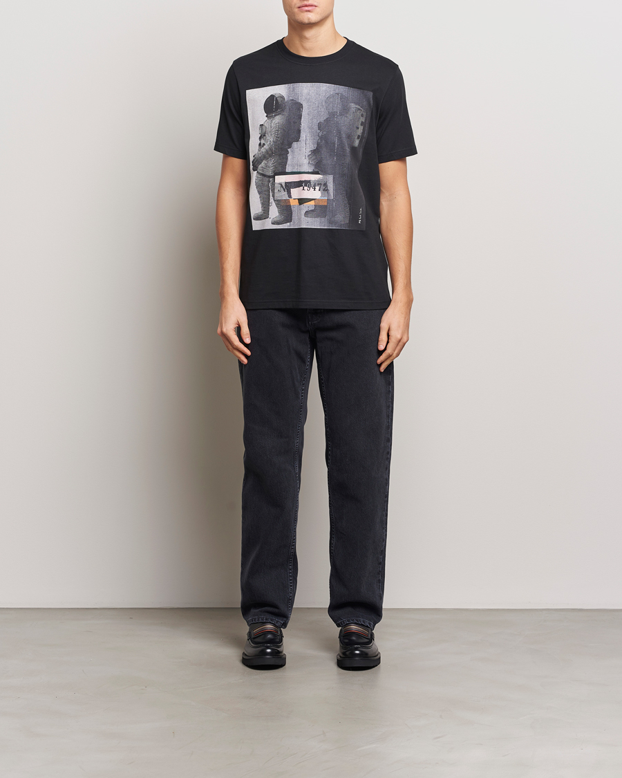 Homme | T-shirts | PS Paul Smith | Astronaut Crew Neck T-Shirt Black