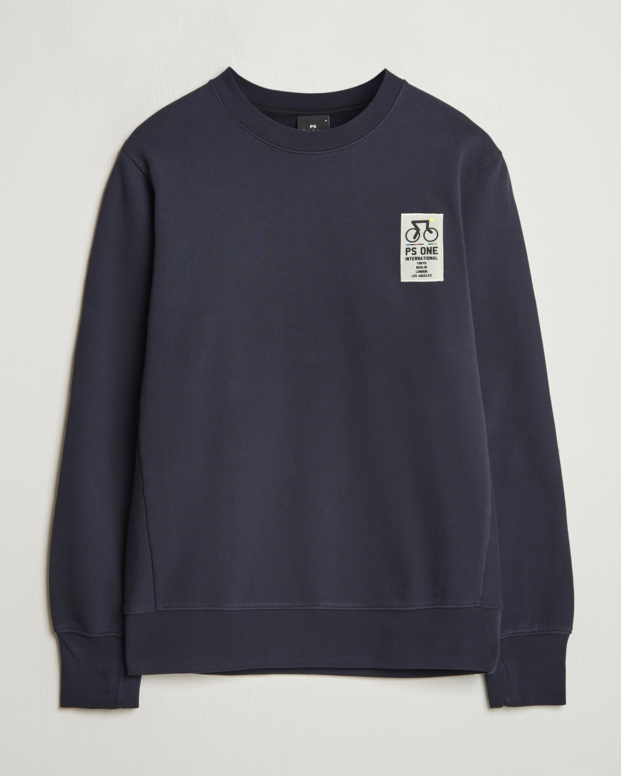 Homme | Pulls Et Tricots | PS Paul Smith | One Bike Crew Neck Sweatshirt Navy