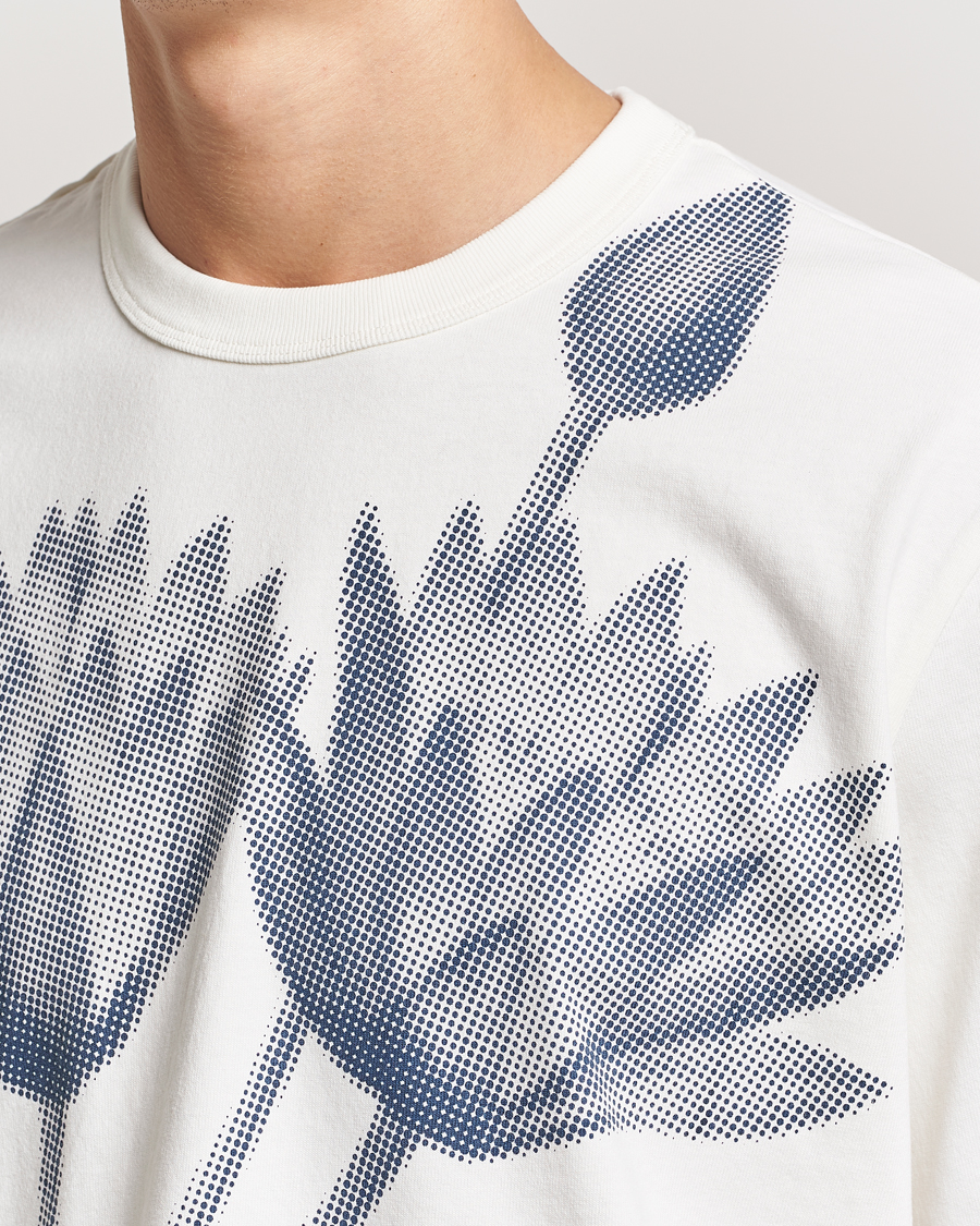 Homme | T-shirts | PS Paul Smith | Flower Printed Crew Neck T-Shirt White