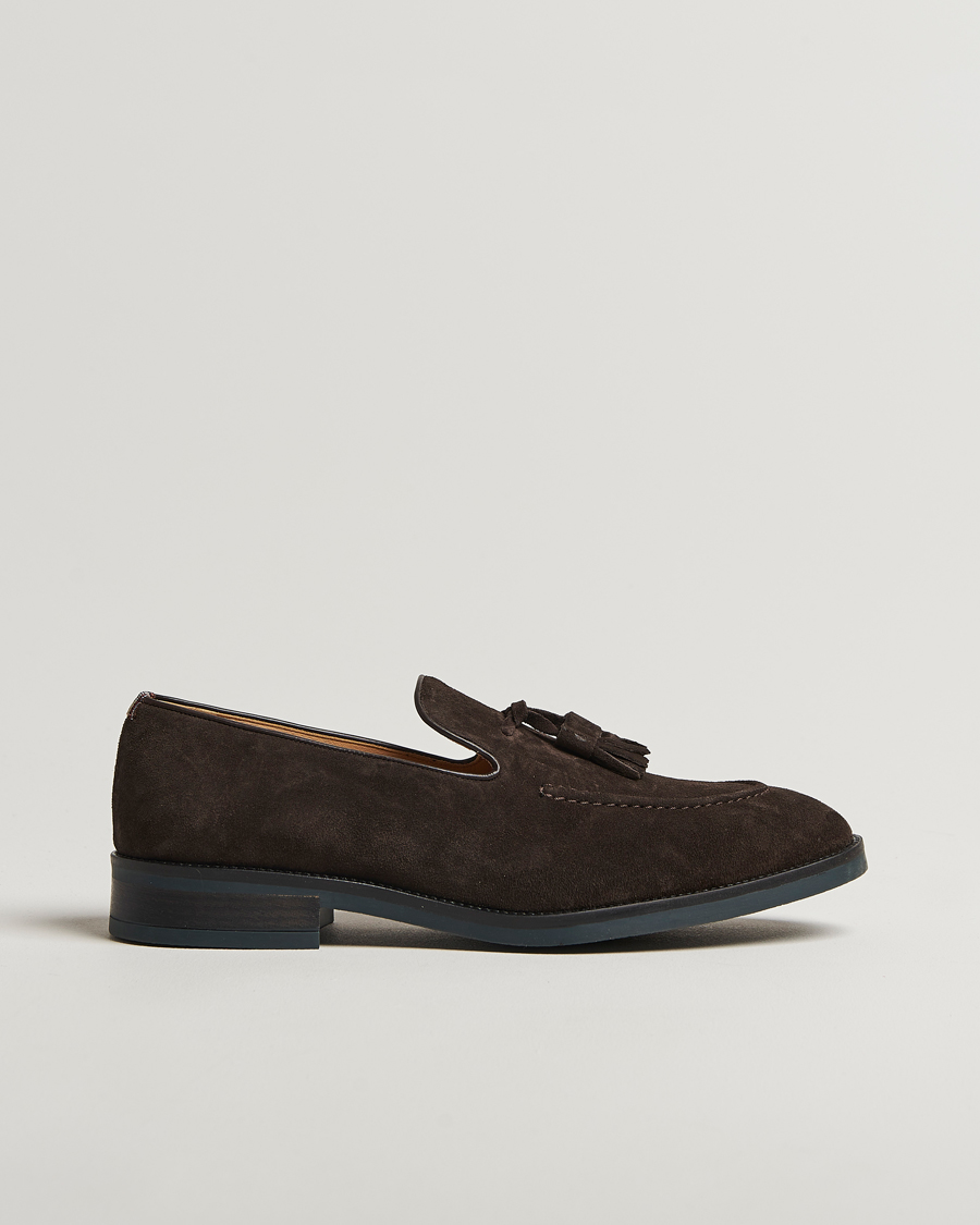 Homme | Paul Smith Lawrence Suede Tassle Loafer Dark Brown | Paul Smith | Lawrence Suede Tassle Loafer Dark Brown