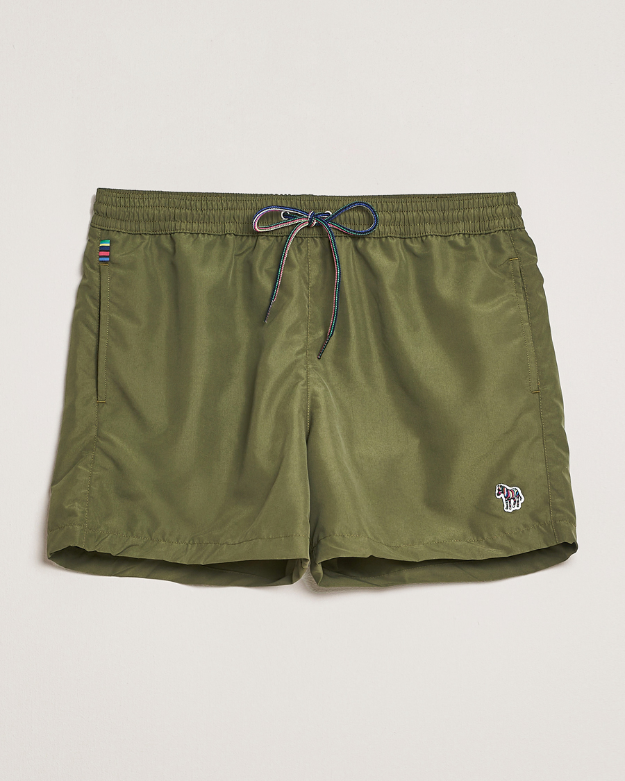 Homme | Maillots De Bain | Paul Smith | Zebra Swimshorts Green