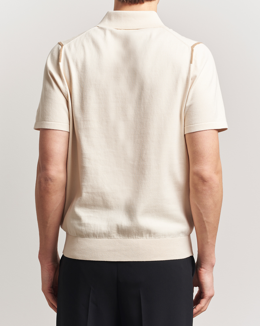 Homme | Polos | Paul Smith | Cotton Knitted Polo White