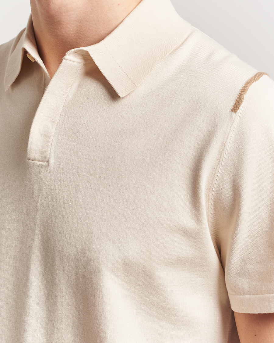 Homme | Polos | Paul Smith | Cotton Knitted Polo White