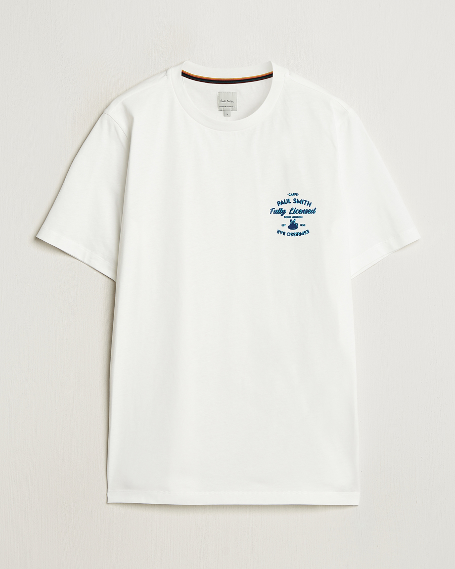 Homme | T-shirts | Paul Smith | Espresso Bar T-Shirt White