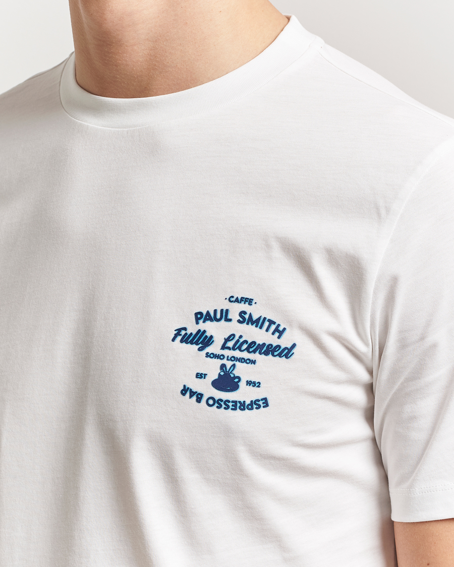 Homme | T-shirts | Paul Smith | Espresso Bar T-Shirt White