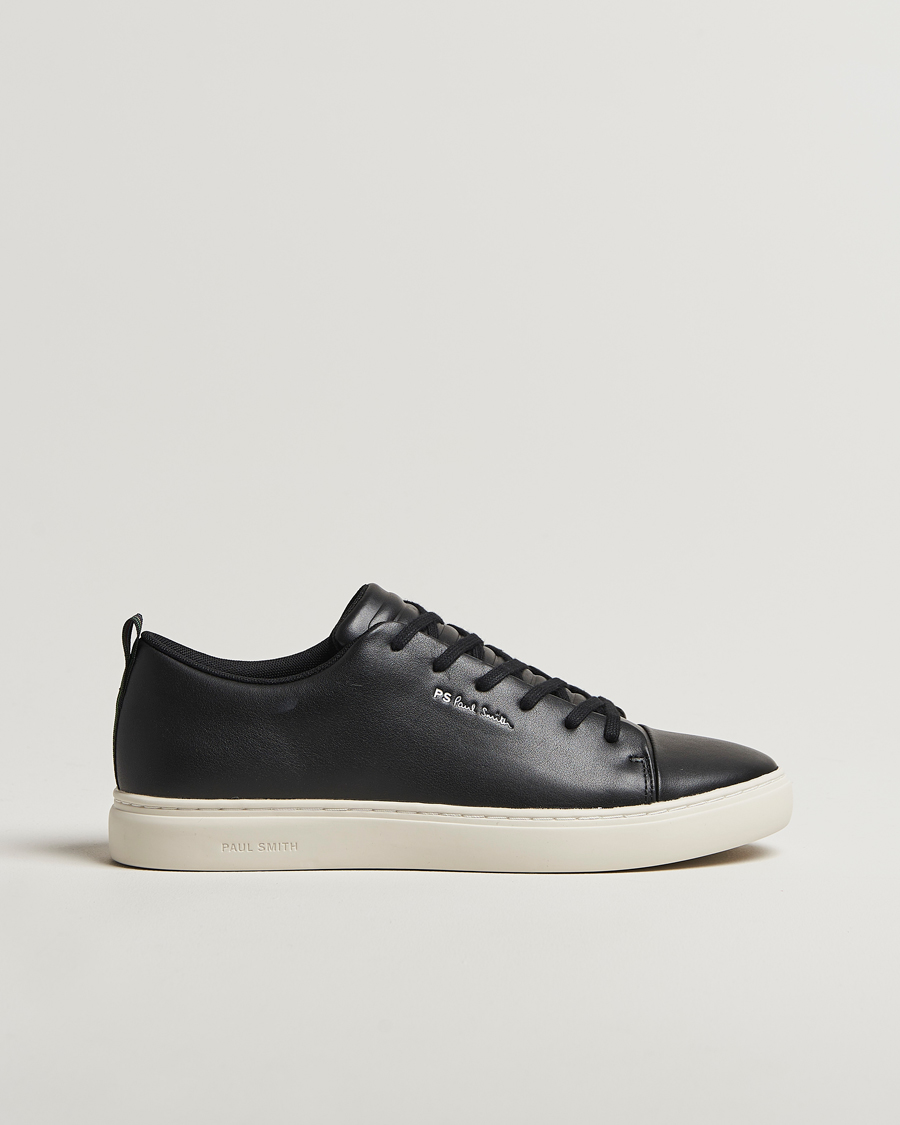 Homme | Baskets | PS Paul Smith | Lee Cap Toe Leather Sneaker Black