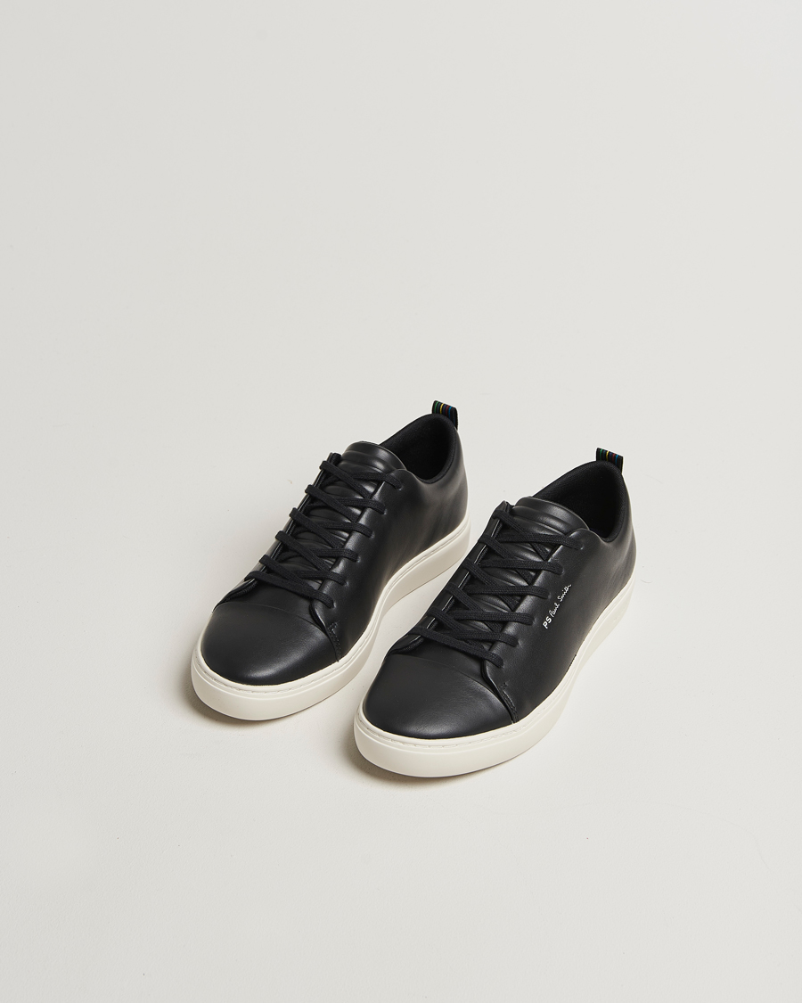 Homme | Baskets | PS Paul Smith | Lee Cap Toe Leather Sneaker Black