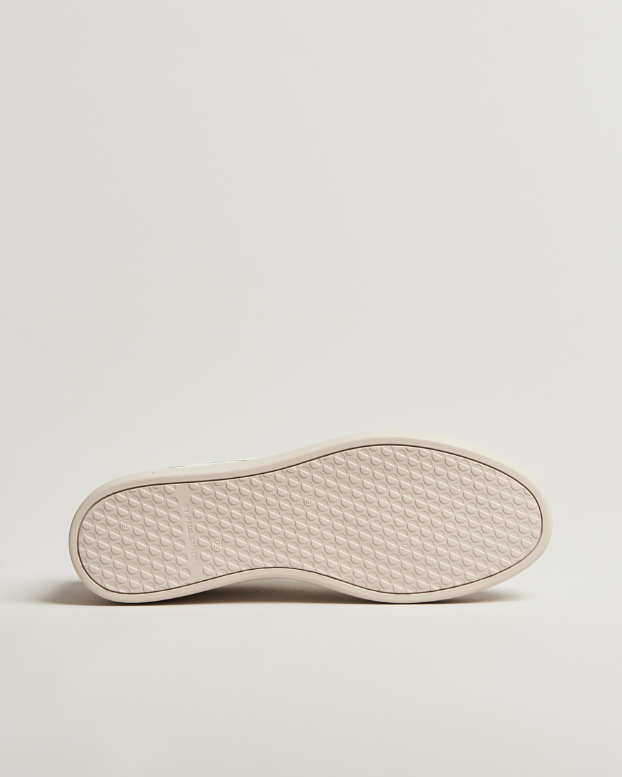 Homme | PS Paul Smith Rex Embroidered Leather Sneaker White | PS Paul Smith | Rex Embroidered Leather Sneaker White