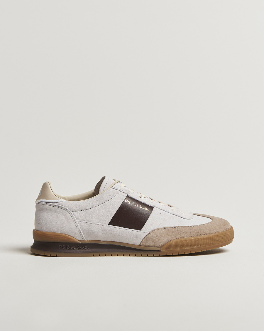 Homme | PS Paul Smith Dover Running Sneaker White/Brown | PS Paul Smith | Dover Running Sneaker White/Brown