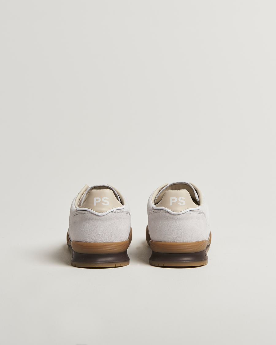 Homme | PS Paul Smith Dover Running Sneaker White/Brown | PS Paul Smith | Dover Running Sneaker White/Brown