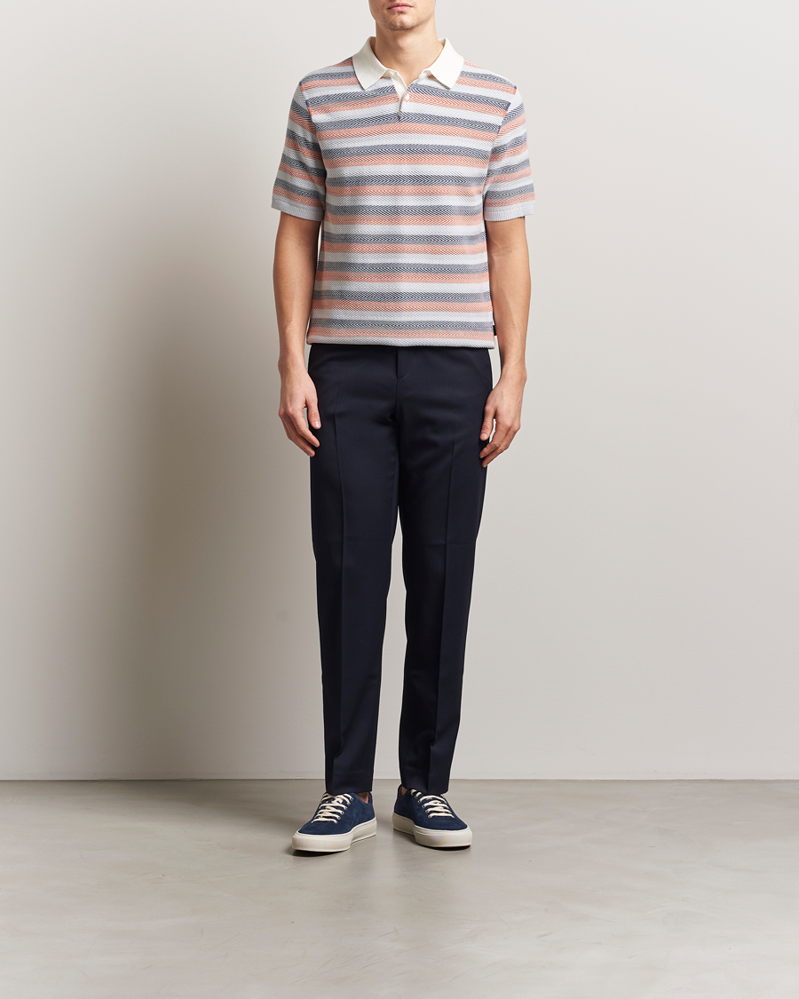 Homme | Polos | PS Paul Smith | Striped Knitted Polo Multi
