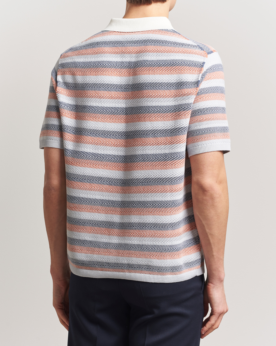 Homme | Polos | PS Paul Smith | Striped Knitted Polo Multi