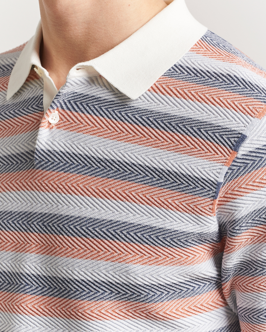 Homme | Polos | PS Paul Smith | Striped Knitted Polo Multi