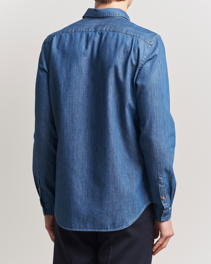 Homme | Chemises | PS Paul Smith | Tailored Fit Denim Shirt Blue