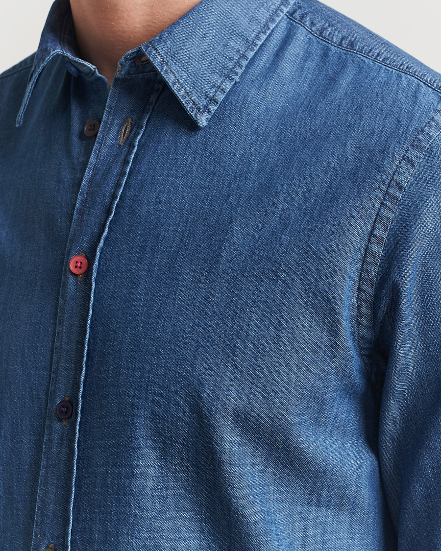 Homme | Chemises | PS Paul Smith | Tailored Fit Denim Shirt Blue