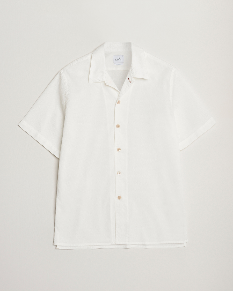 Homme | Chemises | PS Paul Smith | Structured Short Sleeve Shirt White