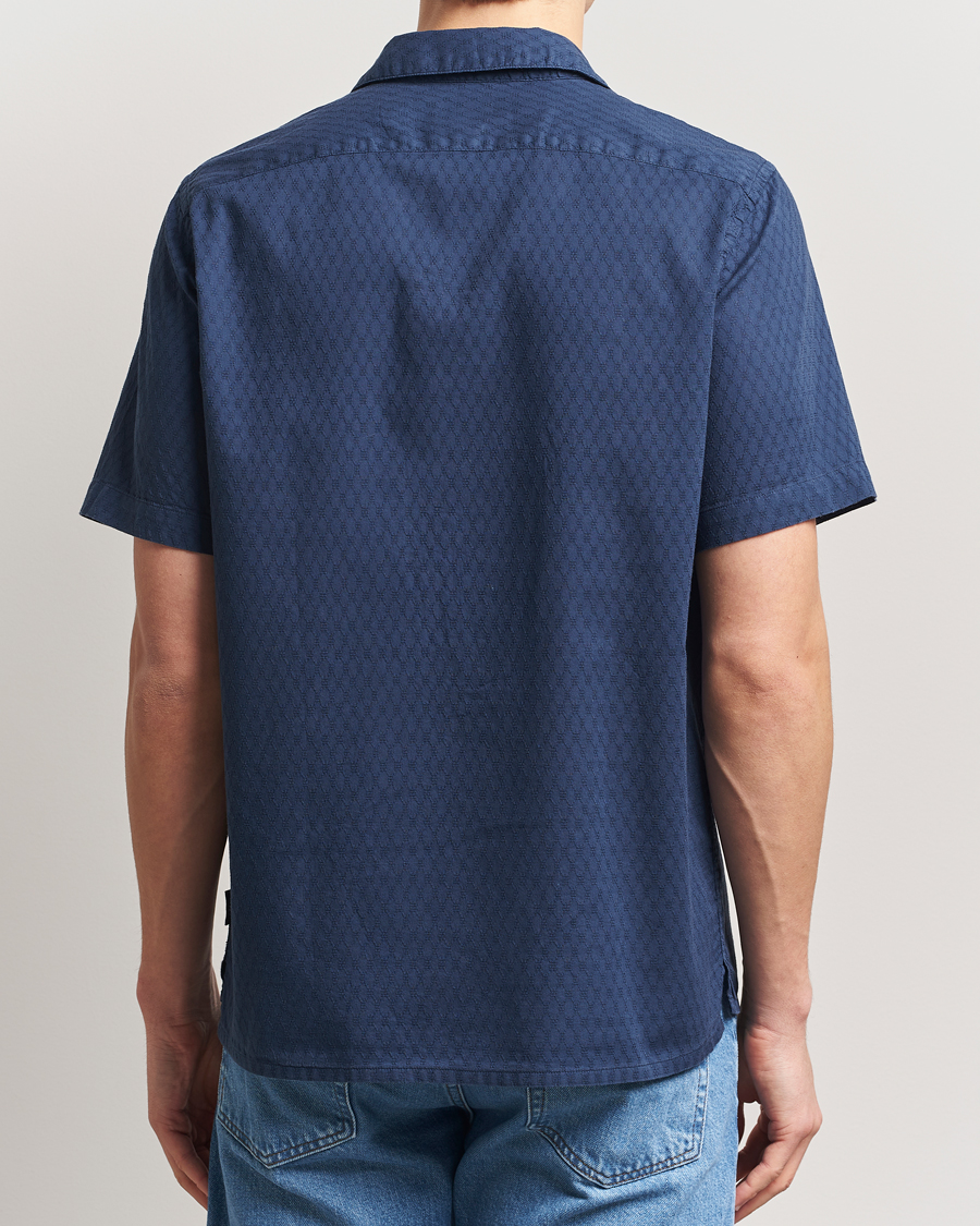 Homme | Chemises | PS Paul Smith | Structured Short Sleeve Shirt Navy