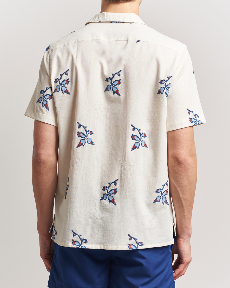 Homme | Chemises | PS Paul Smith | Flower Short Sleeve Shirt Off White