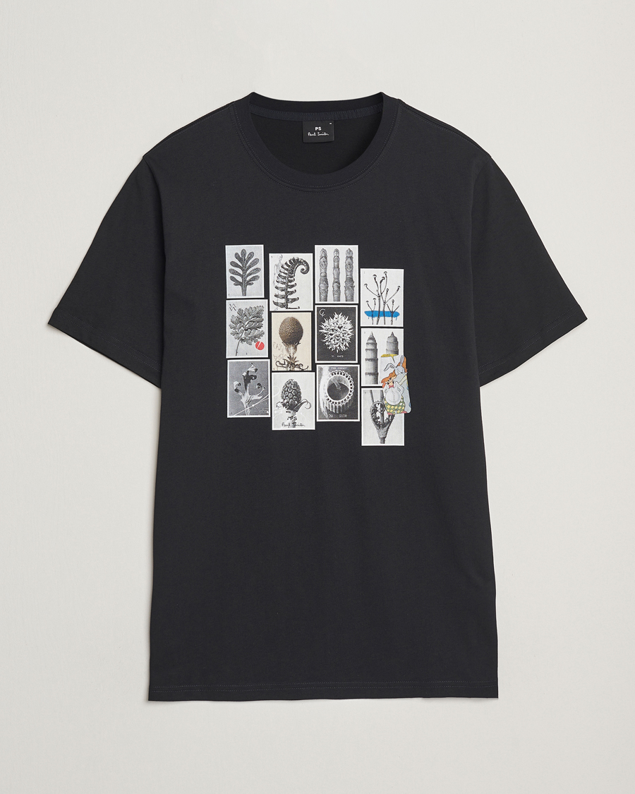 Homme | T-shirts | PS Paul Smith | Desert Flowers Printed T-Shirt Black