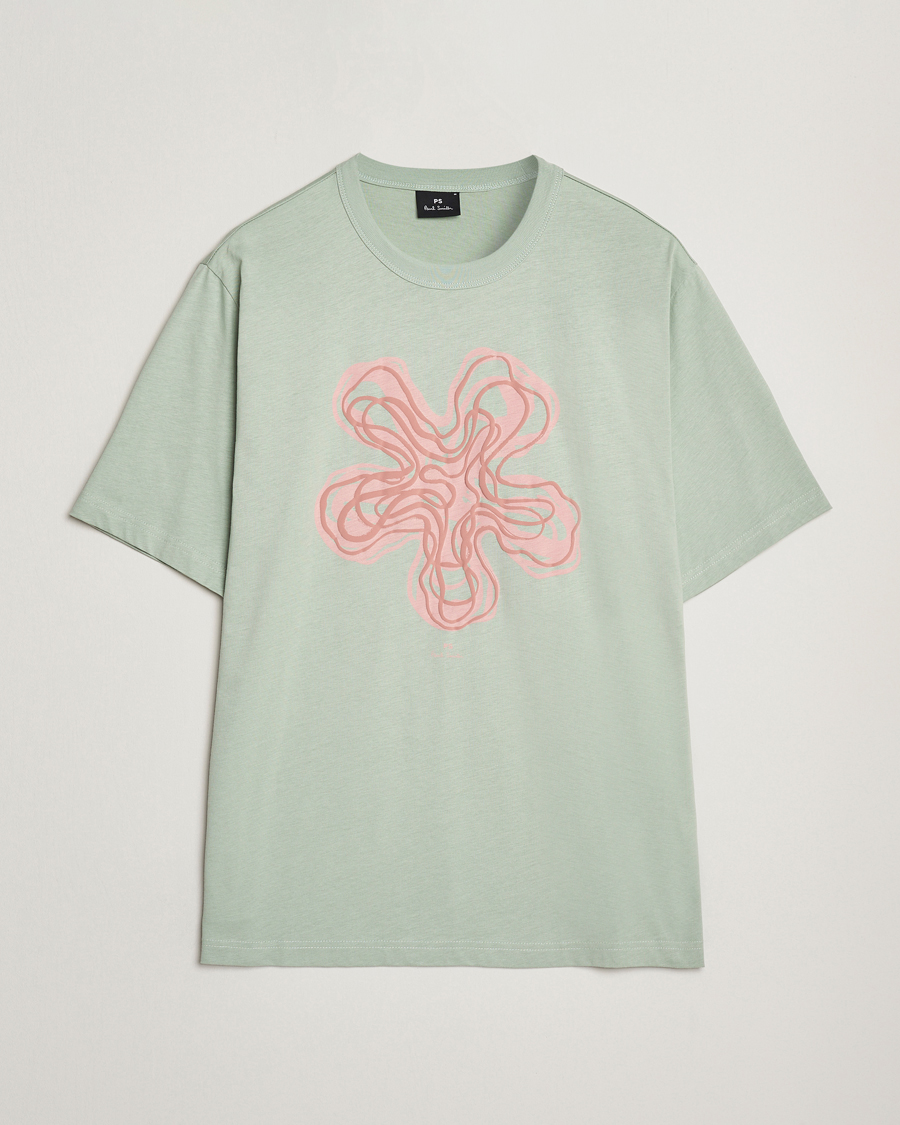 Homme | T-shirts | PS Paul Smith | Yukka Printed T-Shirt Green