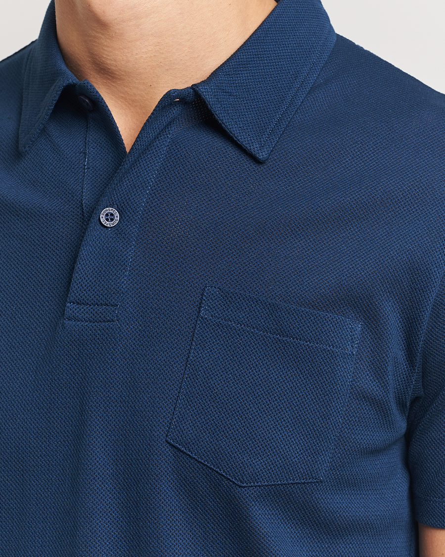 Homme | Polos | Sunspel | Riviera Polo Shirt Naval Blue