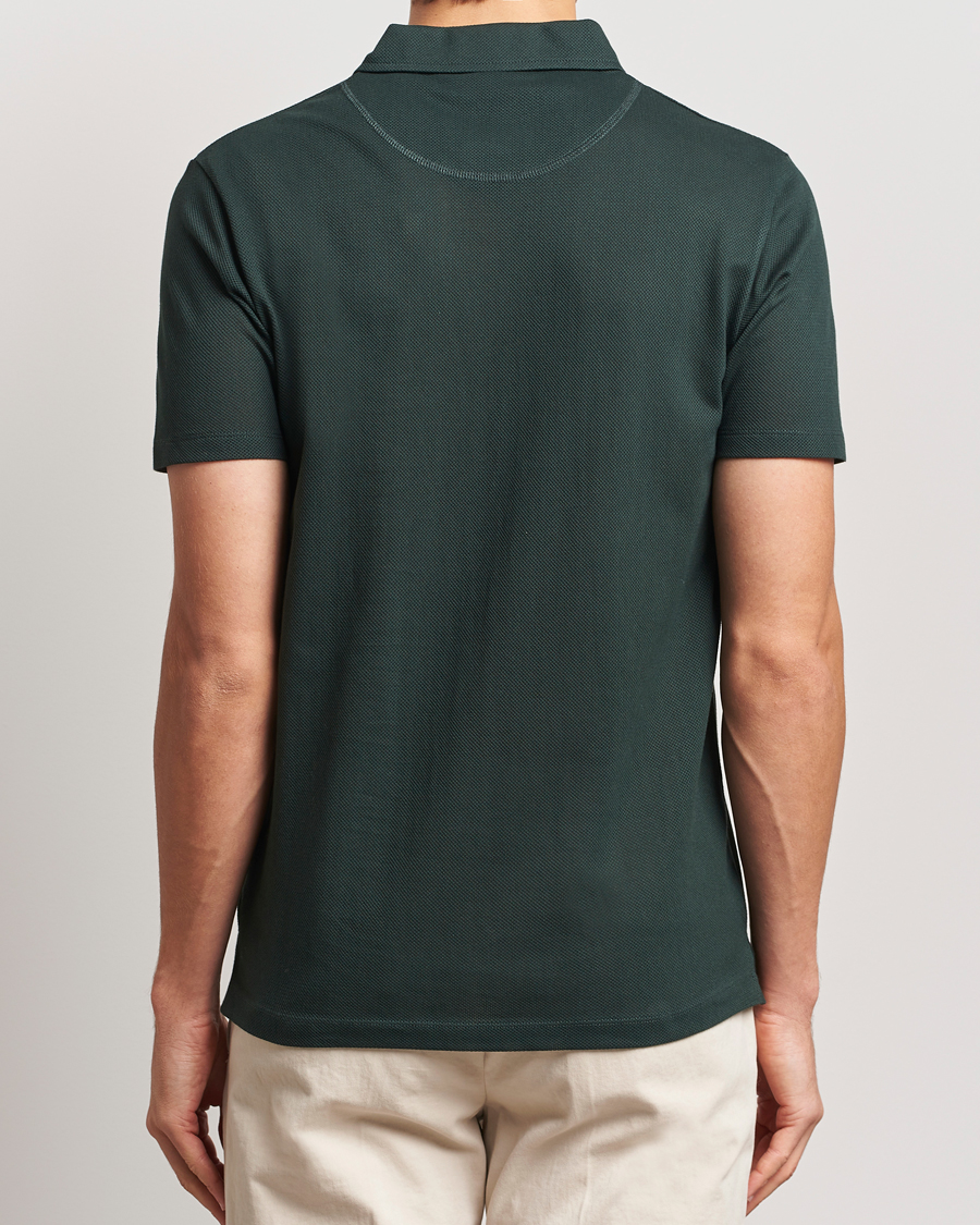 Homme | Polos | Sunspel | Riviera Polo Shirt Dark Green
