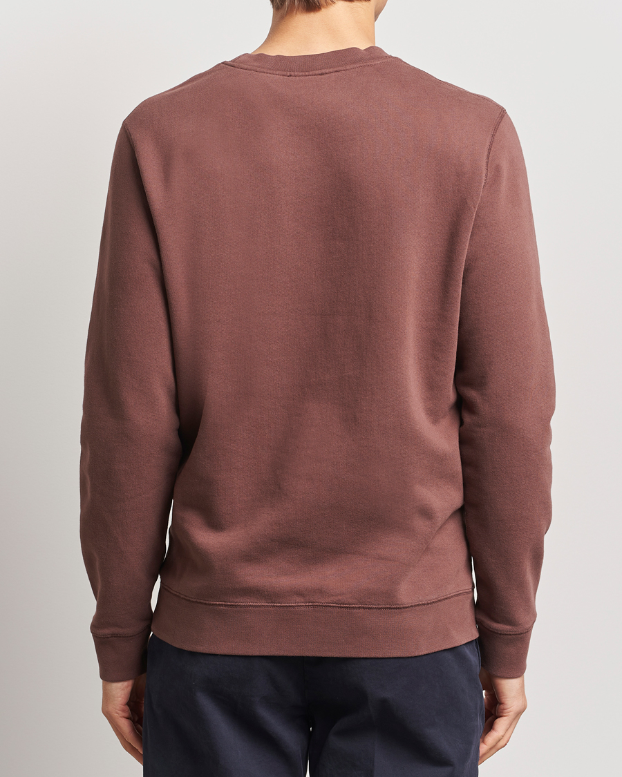 Homme | Pulls Et Tricots | Sunspel | Loopback Sweatshirt Cocoa Brown