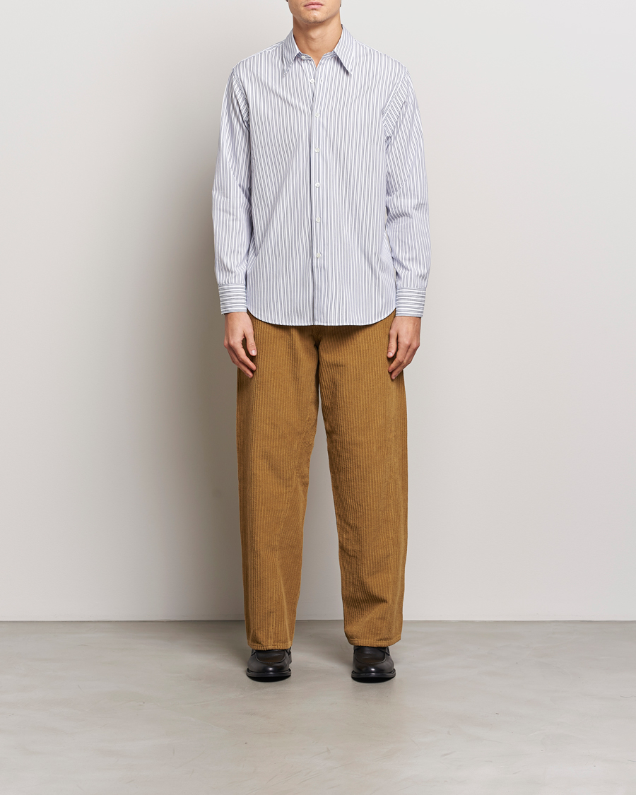 Homme | Chemises | Sunflower | Base Shirt White/Blue