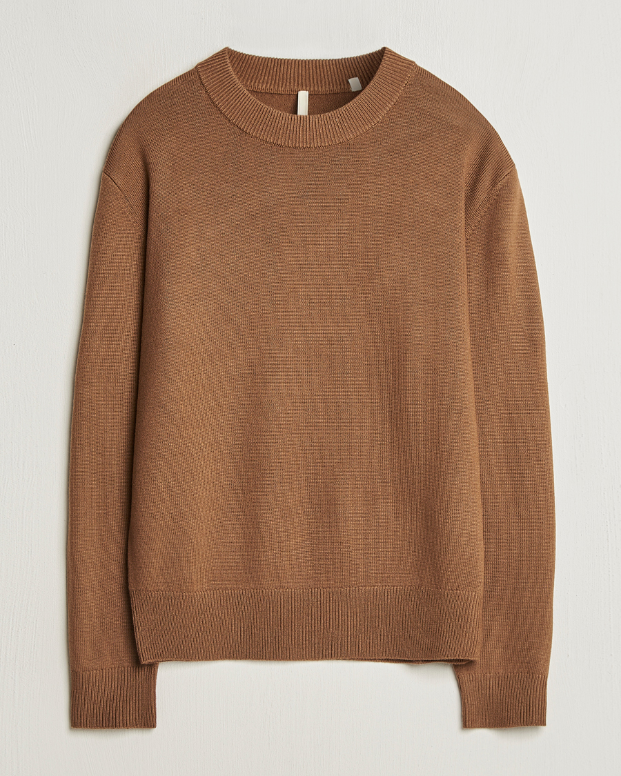 Homme | Pulls Et Tricots | Sunflower | Moon Merino Sweater Camel
