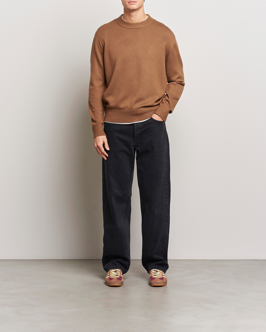 Homme | Pulls Et Tricots | Sunflower | Moon Merino Sweater Camel