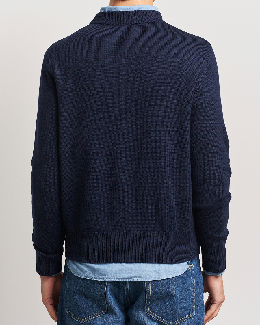 Homme | Pulls Et Tricots | Sunflower | Moon Merino Sweater Navy