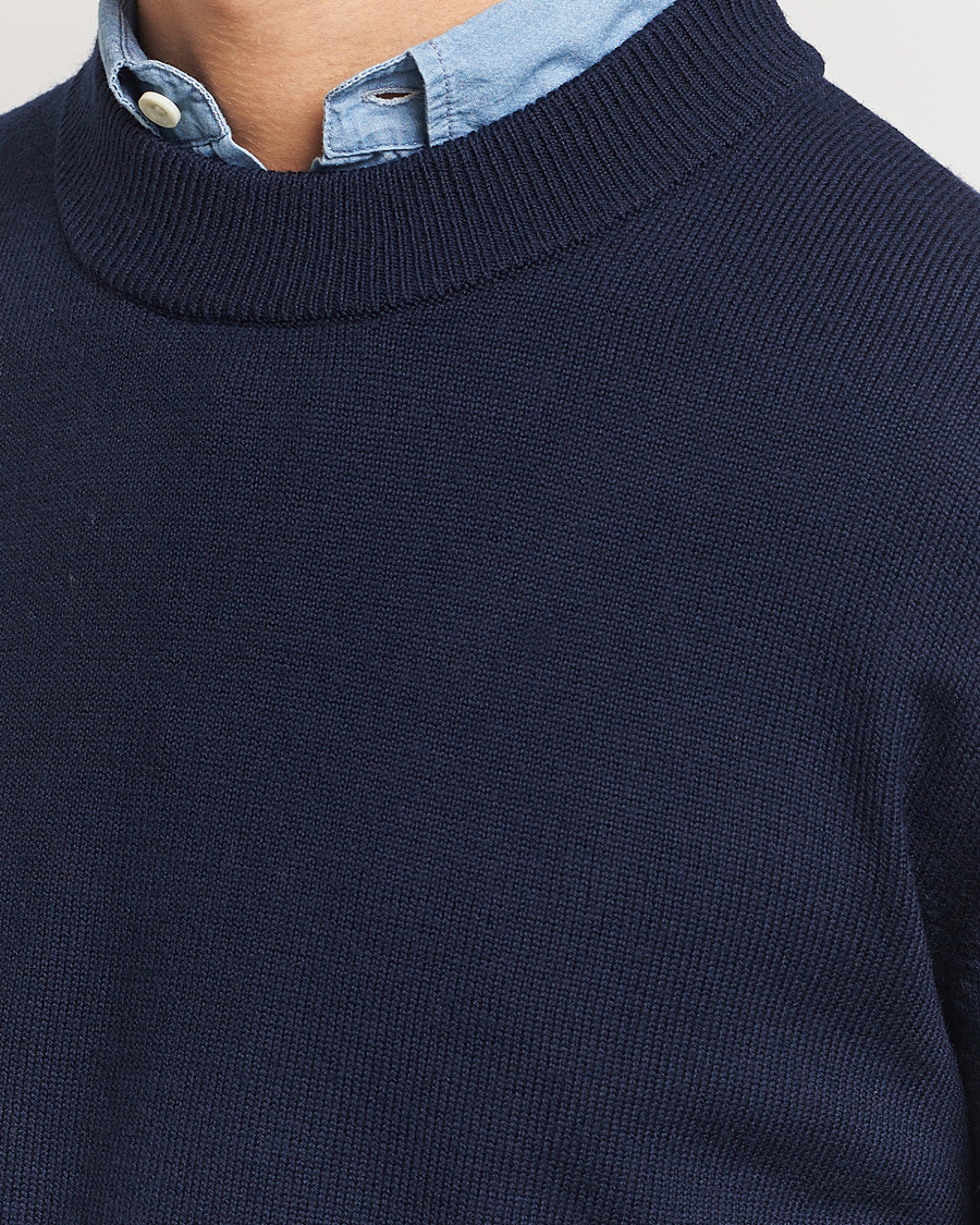Homme | Pulls Et Tricots | Sunflower | Moon Merino Sweater Navy