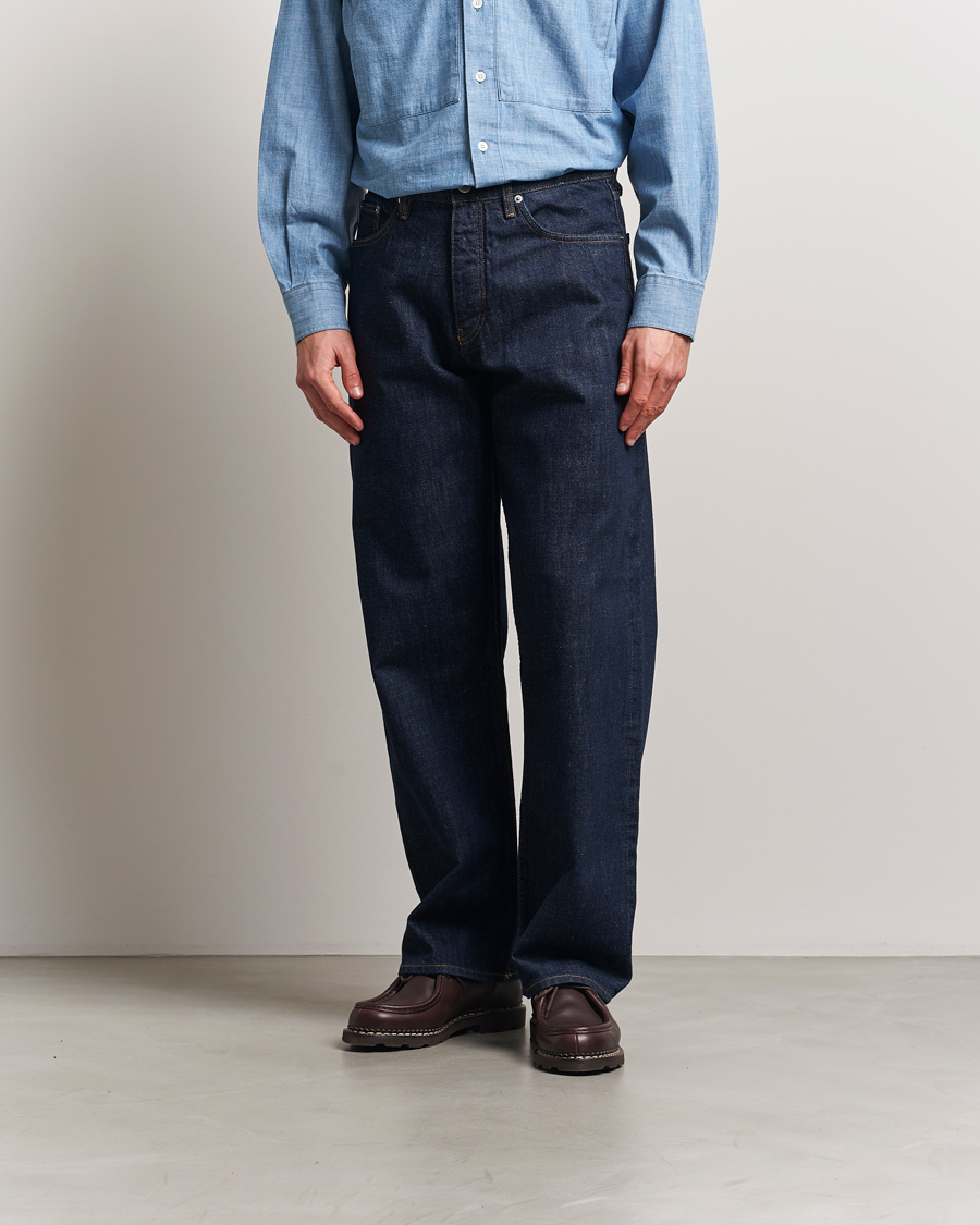 Homme | Chemises | Sunflower | Loose Jeans Simple Rinse Blue