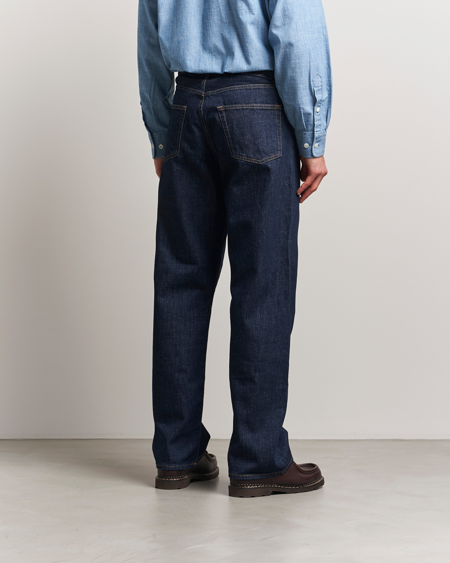 Homme | Chemises | Sunflower | Loose Jeans Simple Rinse Blue