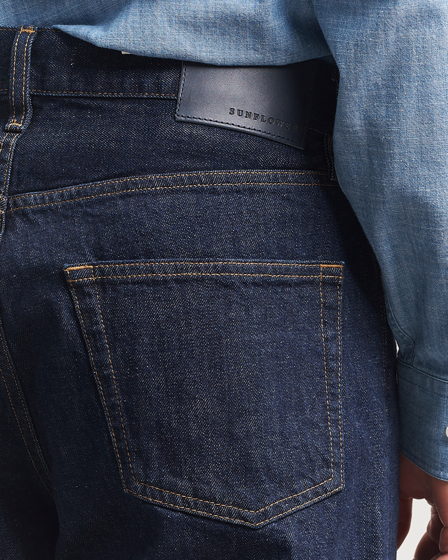 Homme | Chemises | Sunflower | Loose Jeans Simple Rinse Blue