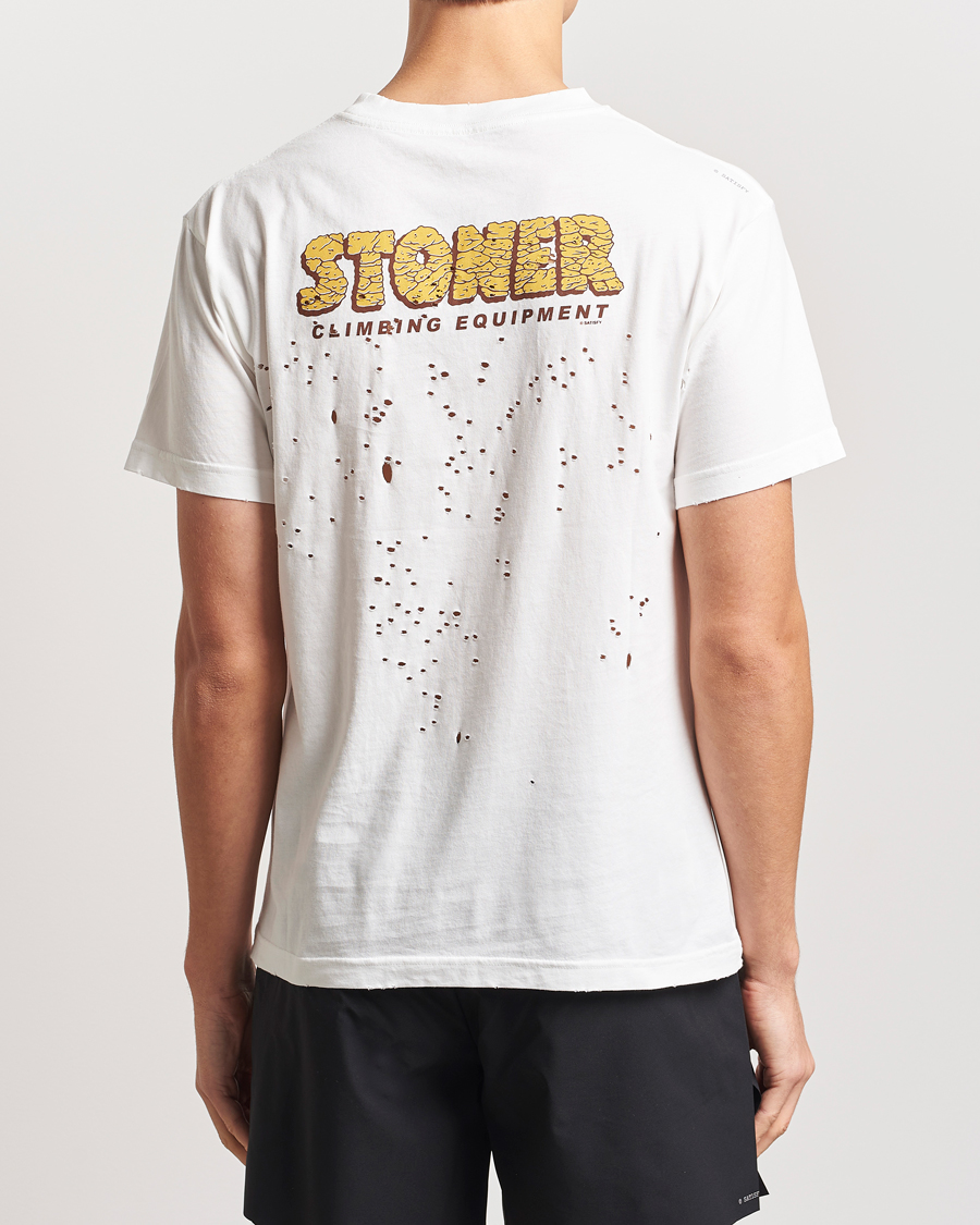 Homme | T-shirts | Satisfy | Stoner MothTech T-Shirt Off White