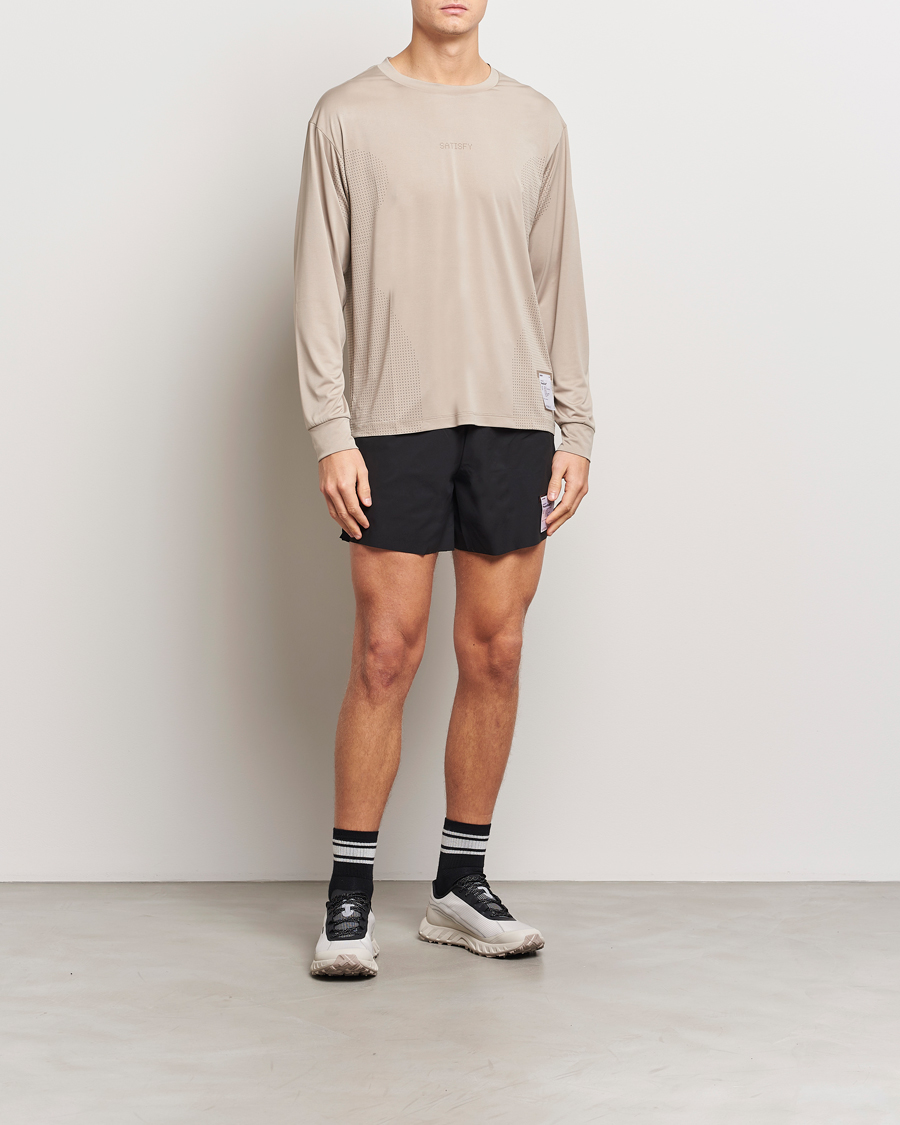 Homme | T-shirts | Satisfy | AuraLite Air Long Sleeve T-Shirt Estaurilite