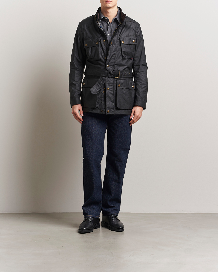 Homme | Manteaux Et Vestes | Belstaff | Trailmaster Wax Jacket Black
