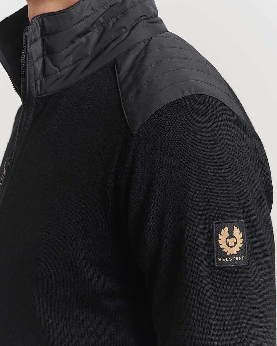 Homme | Pulls Et Tricots | Belstaff | Kilmington Quarter Zip Jumper Black